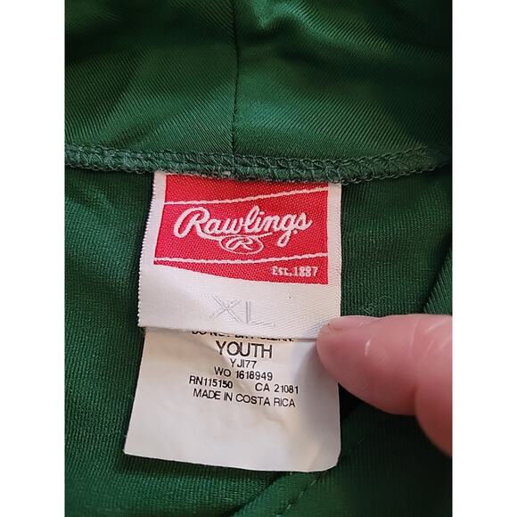 Rawlings YOUTH Falcons Short Sleeve Jersey Size XL Baseball Boys - Picture 5 of 8